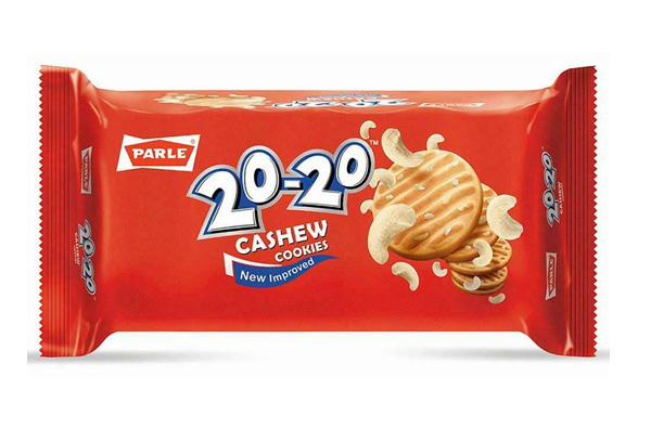 Parle 20-20 Cookies Classic Cashew