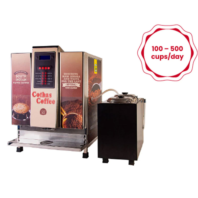 Cothas Fully Automatic South Indian Fressh Filter Coffee & Tea Vending Machine