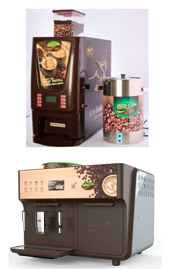 Fresh Milk Bean to Cup Fresh Milk Coffee Vending Machine