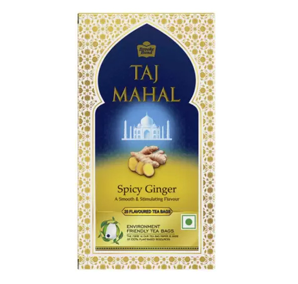 Taj Mahal Tea Bags - Ginger Tea