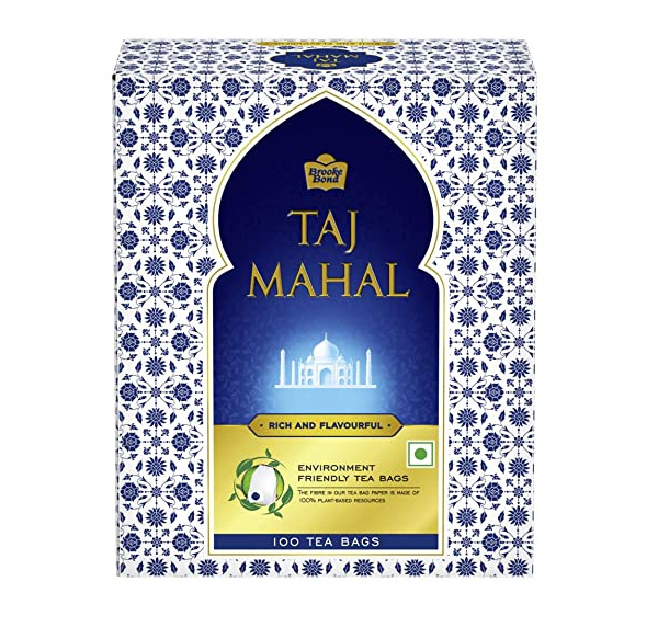 Taj Mahal Tea Bags
 - Black Tea